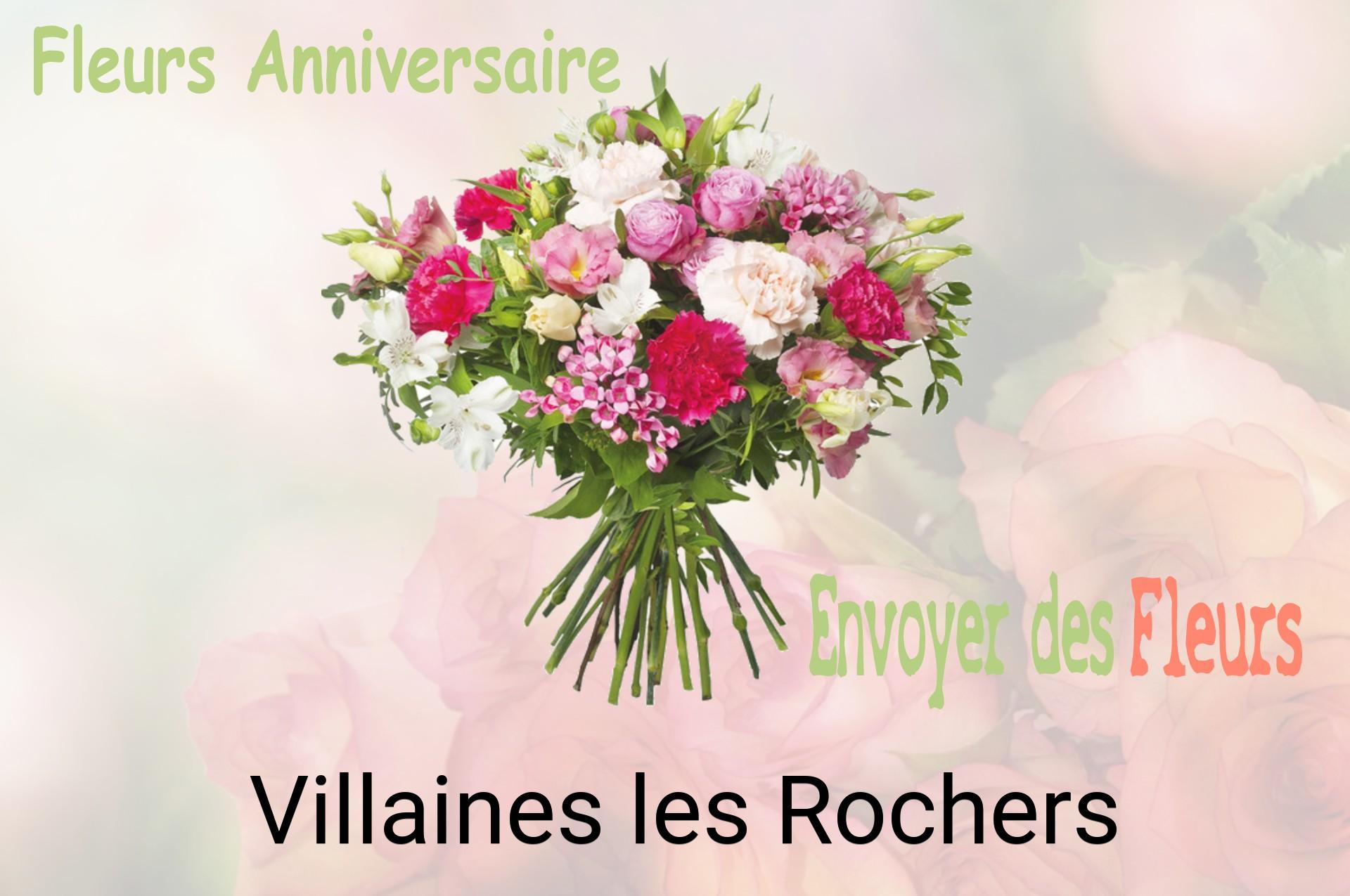 Bouquet de fleurs d’anniversaire livré à Villaines-les-Rochers