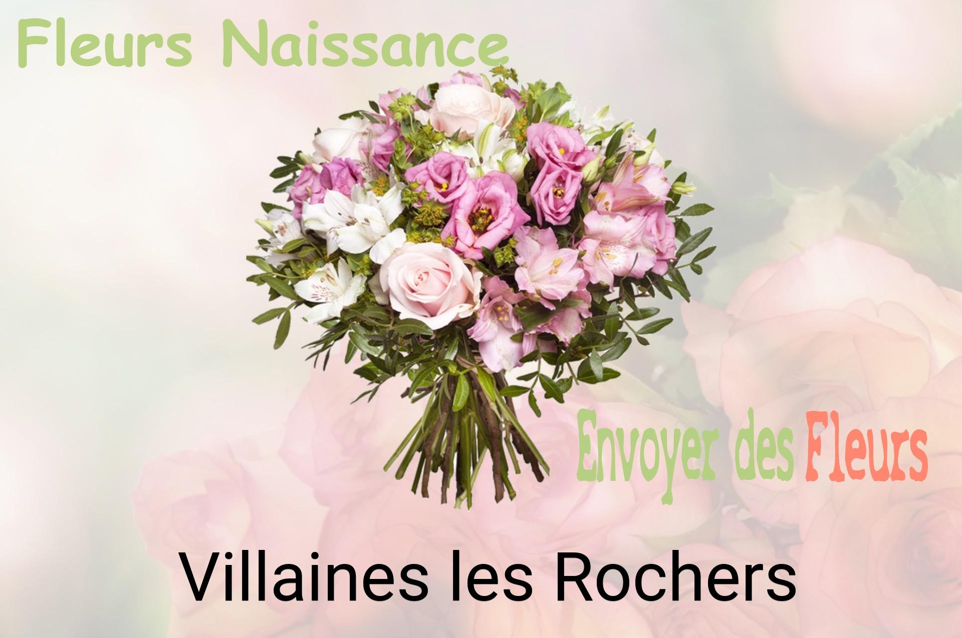 Bouquet de fleurs de naissance livré à Villaines-les-Rochers