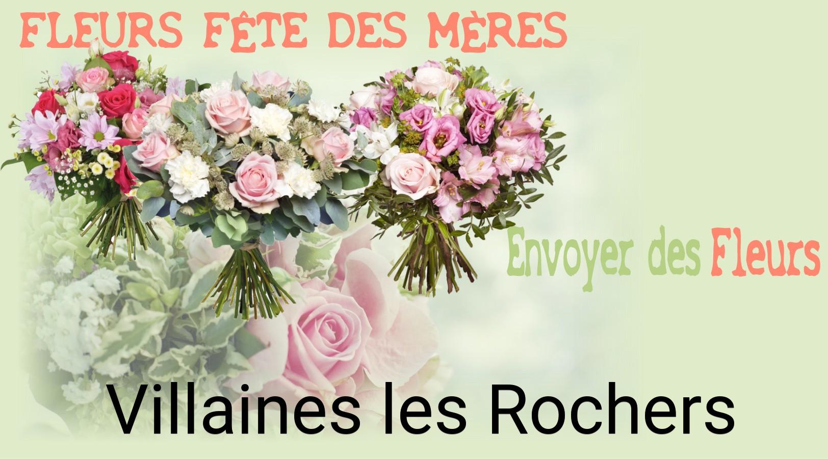 Bouquet de Fête des Mères livré à Villaines-les-Rochers